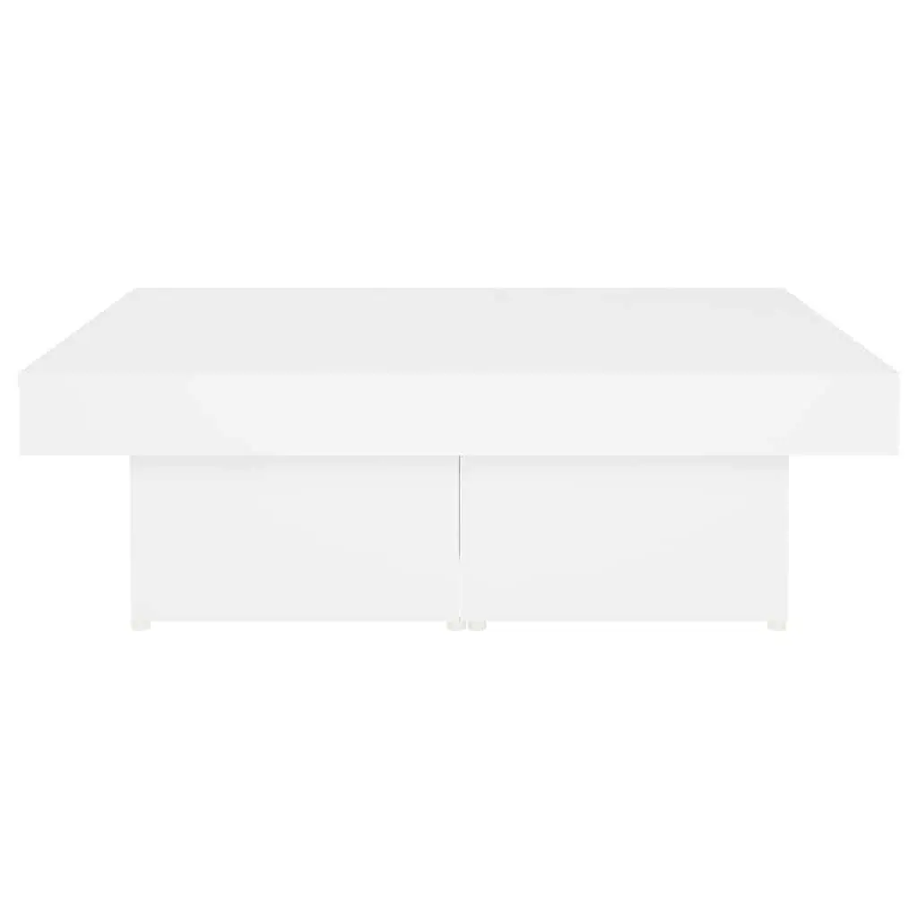 Coffee Table White 90x90x28cm Living Room Accent Centre Table Furniture