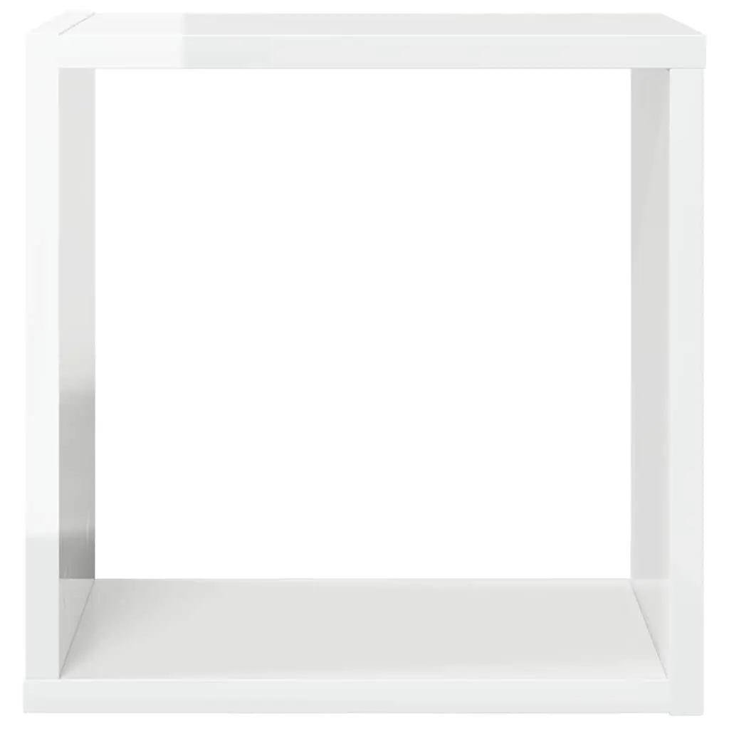 4-Pack Floating Cube Shelves for Home Decor