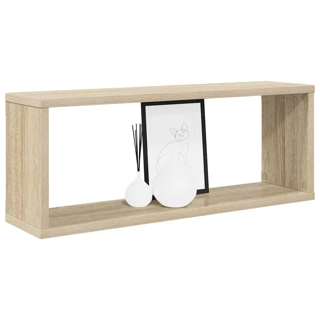 Floating Cube Shelves