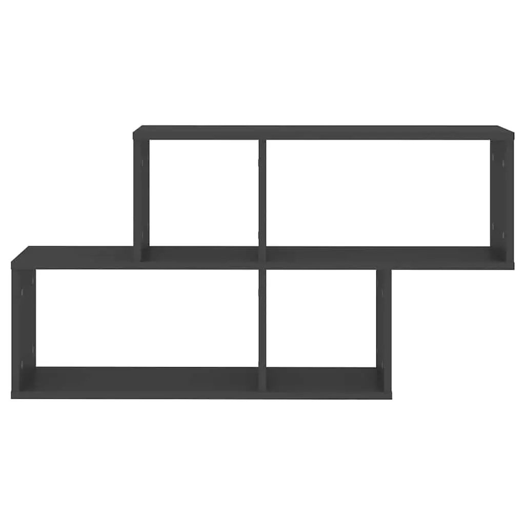 Grey Floating Shelf for Decor
