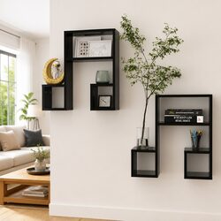 Friendly Music Note Wall Shelves for Your Living Space