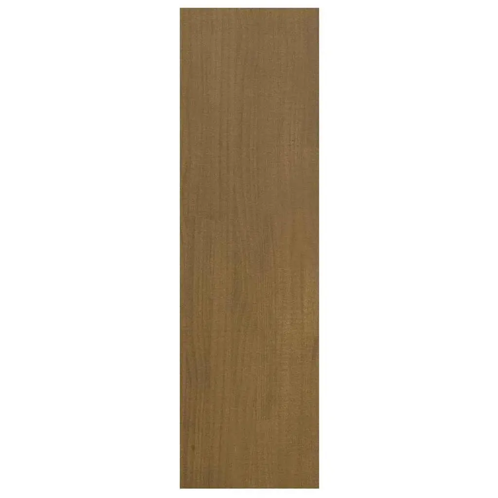 Book Cabinet Room Divider in Brown Pinewood