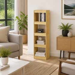 Your Friendly Wooden Book Cabinet with Storage Options
