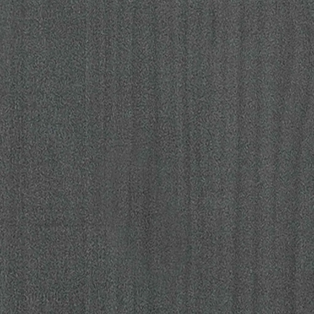 Book Cabinet Room Divider Grey Pinewood Shelving Unit 40 x 30 x 135.5 cm