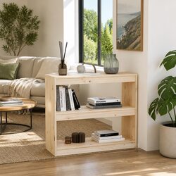 Organize Your Space with a Solid Wood Pine Book Cabinet