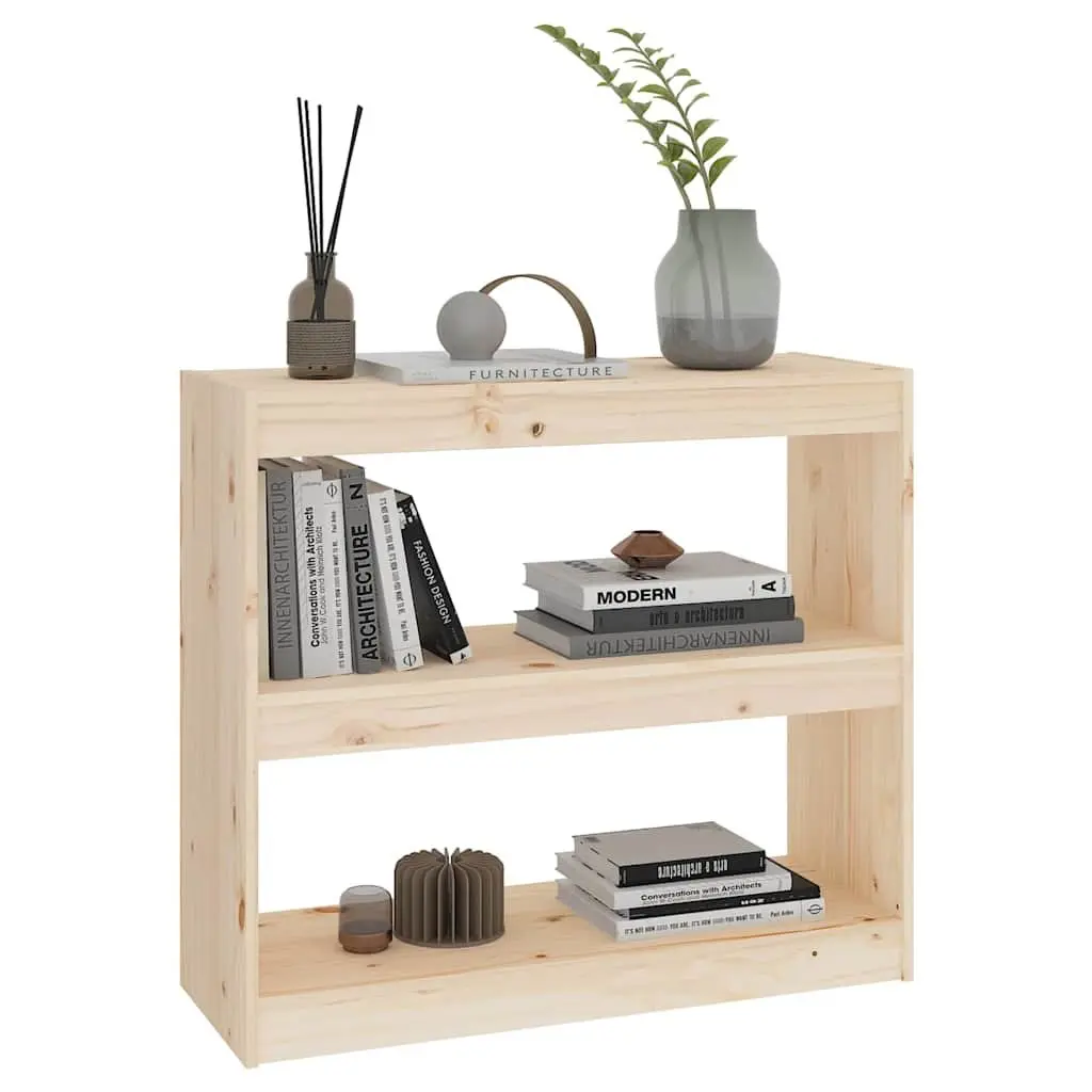Solid Wood Pine Book Cabinet