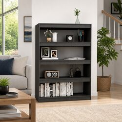 Create a Beautiful Space with Our Grey Book Cabinet Room Divider