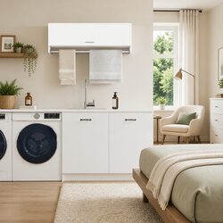 Your New Favorite White Wardrobe Cabinet 100x32.5x35 cm