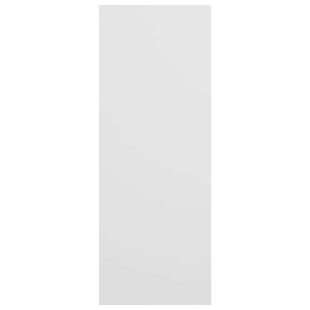Console Table White Hallway Entryway Side Table Engineered Wood 105x30x80cm