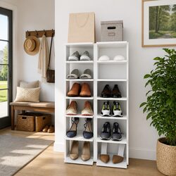 Organize Your Footwear with This Friendly Shoe Cabinet
