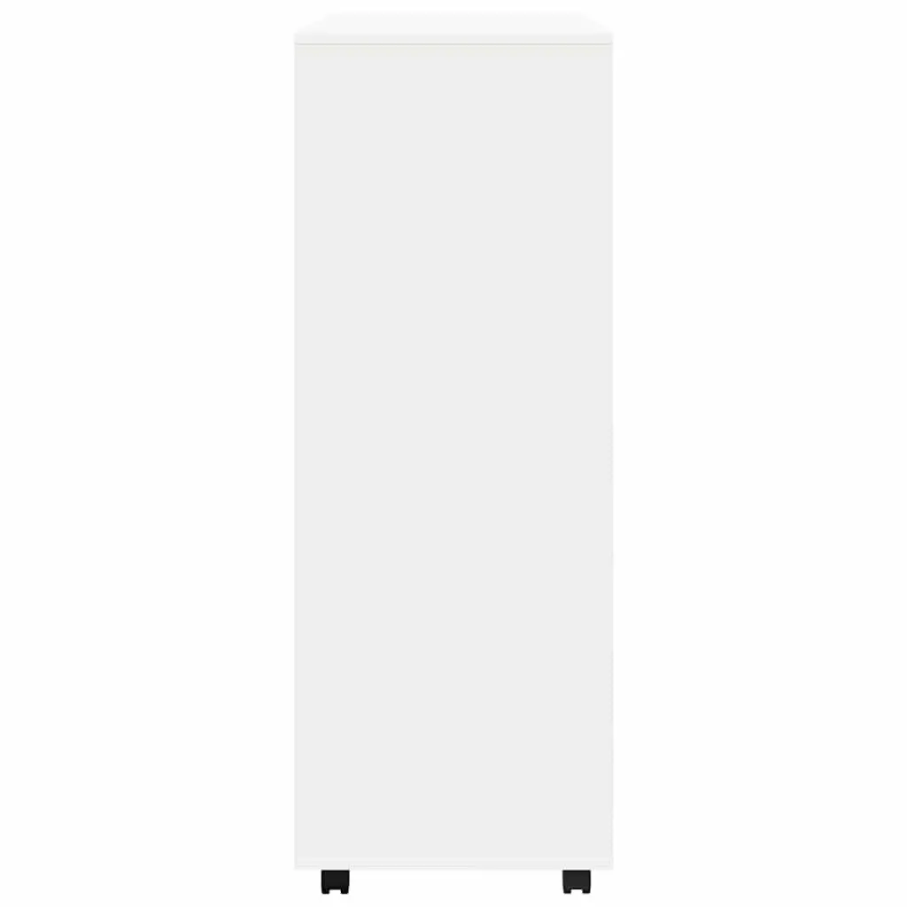 White Wardrobe Cabinet Spacious Open Compartment 80W x 40D x 110H cm