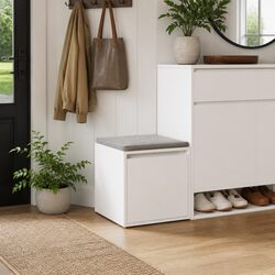 Friendly White Storage Chest Box for Easy Organization
