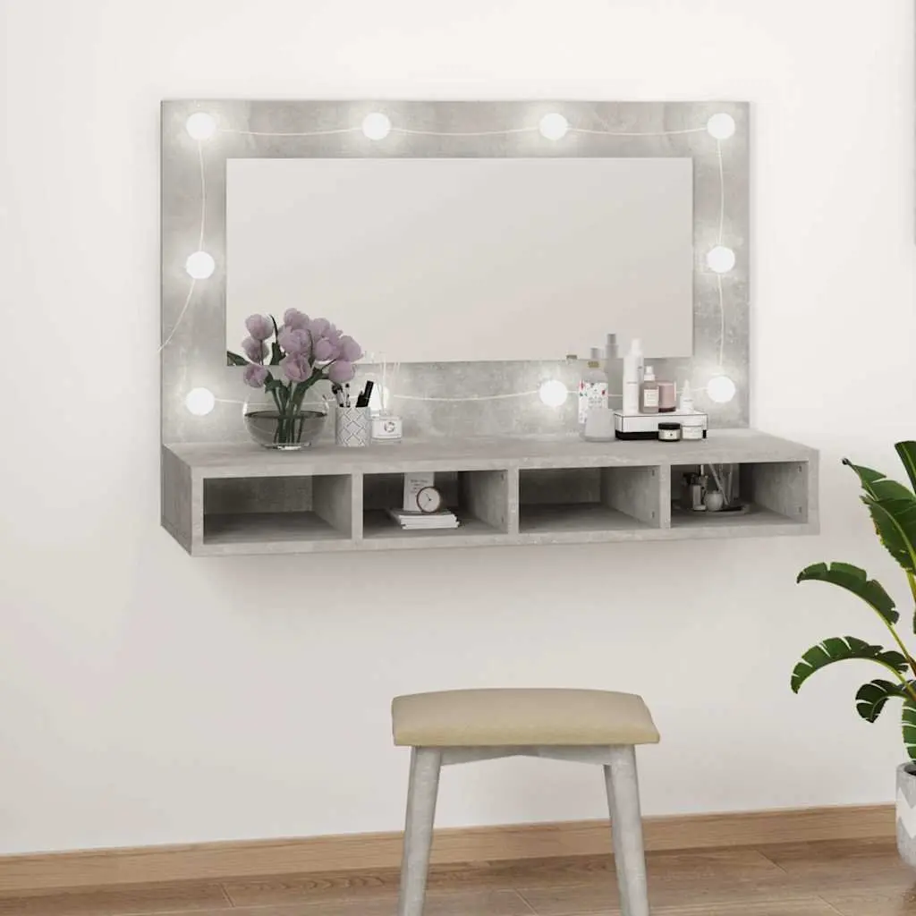 LED Mirror Cabinet for Storage