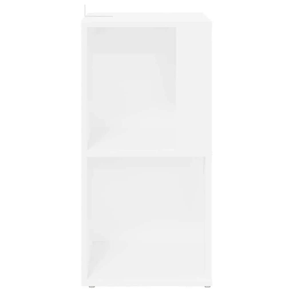 Corner Storage Cabinet White Engineered Wood 33 x 33 x 67 cm