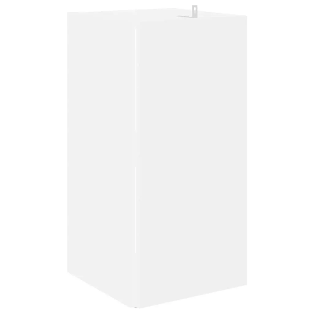 Corner Storage Cabinet White Engineered Wood 33 x 33 x 67 cm