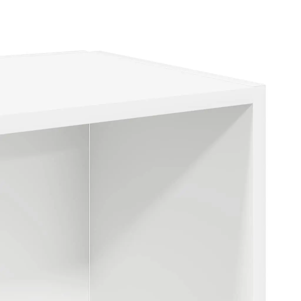 Corner Storage Cabinet White Engineered Wood 33 x 33 x 67 cm