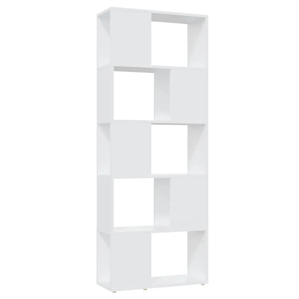 Book Cabinet Room Divider White Open Shelving Display Organizer Storage Bookcase