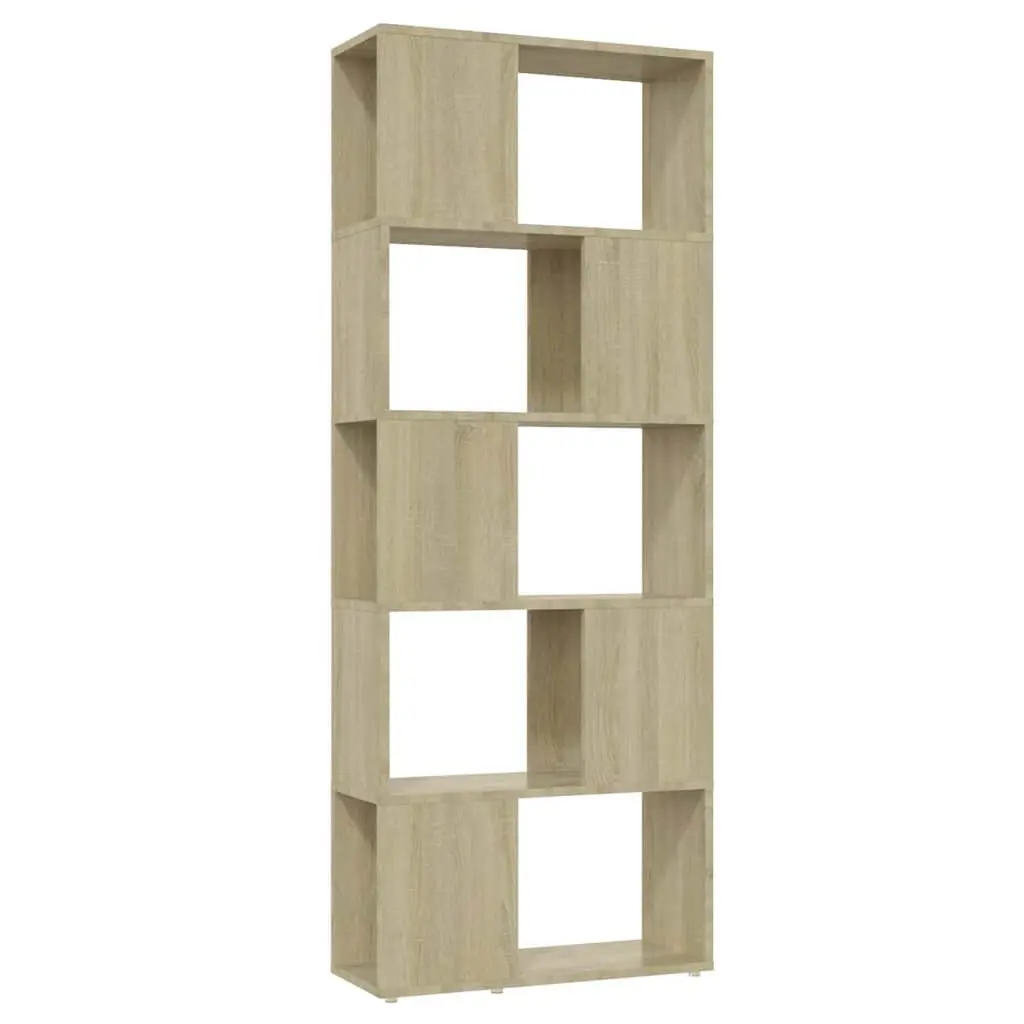 Book Cabinet Room Divider Open Shelf Storage Unit 60x24x155 cm