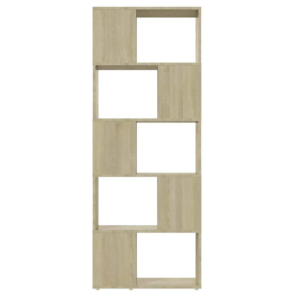 Book Cabinet Room Divider Open Shelf Storage Unit 60x24x155 cm