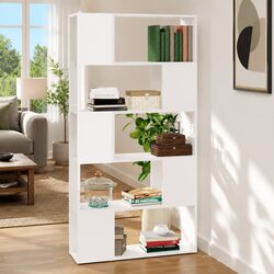 Your Ideal White Book Cabinet Room Divider for Home Use