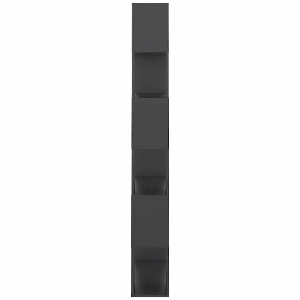 Grey Book Cabinet Room Divider