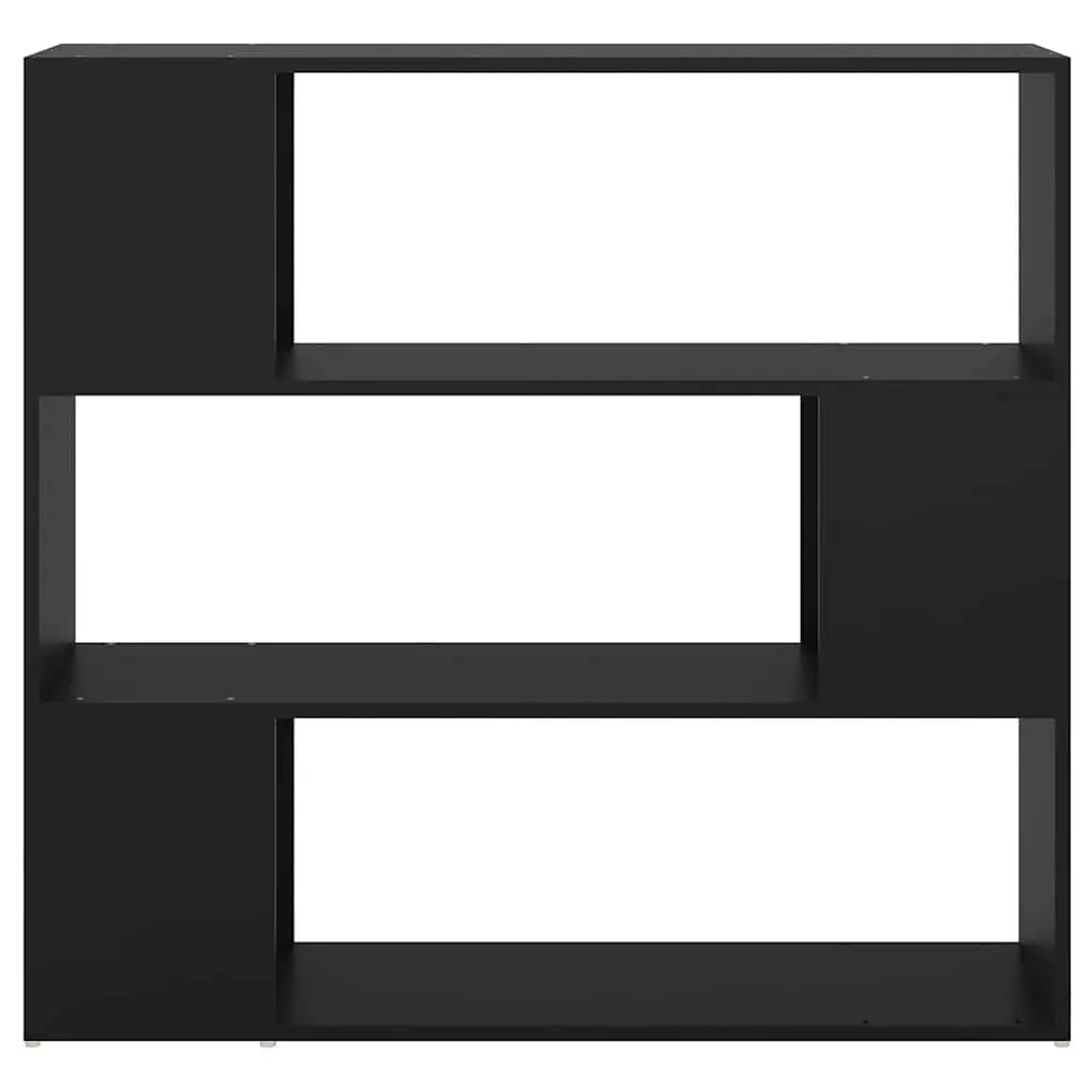 Black Book Cabinet Room Divider Shelving Unit Bookcase Organizer Storage