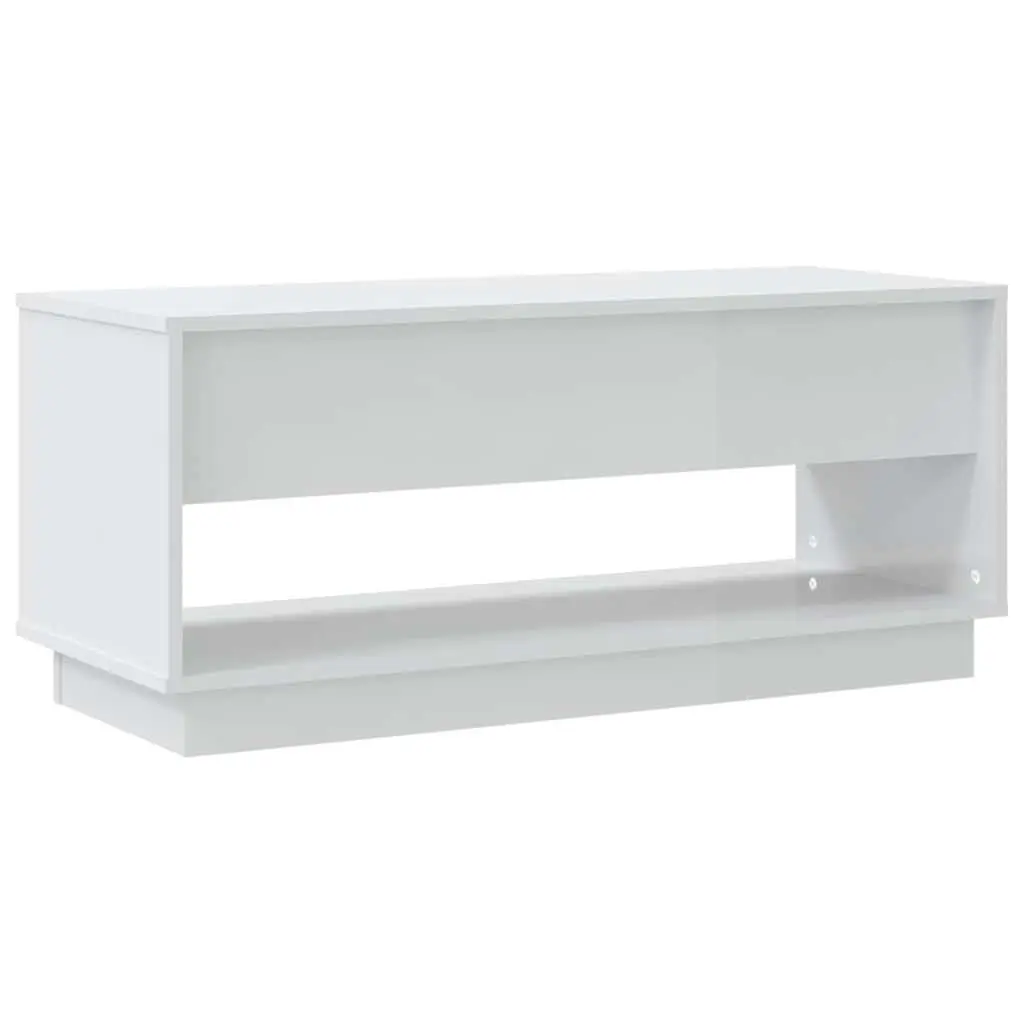 White High Gloss TV Cabinet