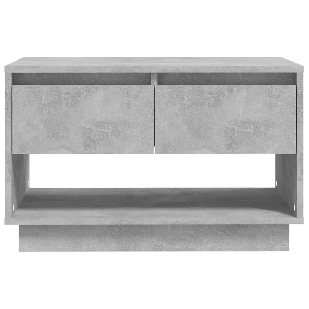 TV Cabinet Concrete Grey Durable Construction 70 x 41 x 44 cm