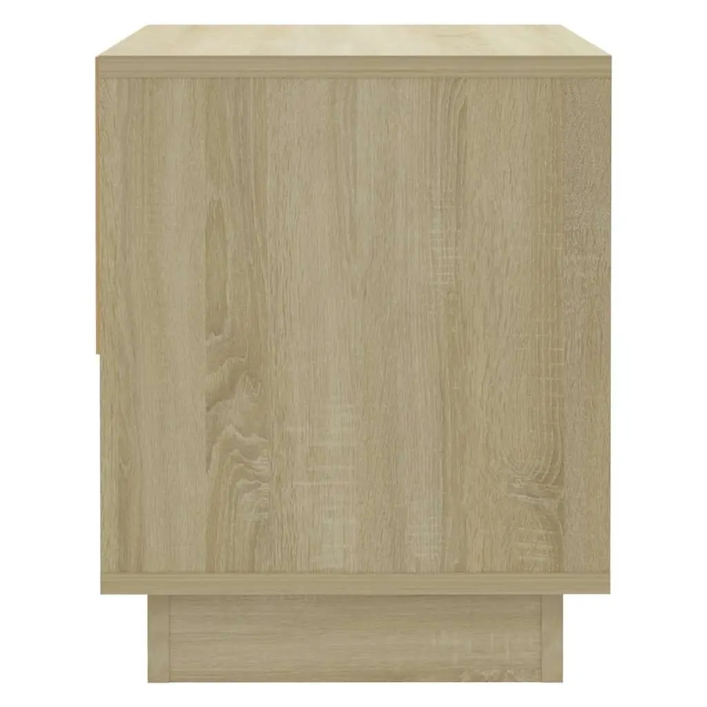 Bedside Cabinets Set of 2 Storage Drawer Open Compartment 45x34x44cm
