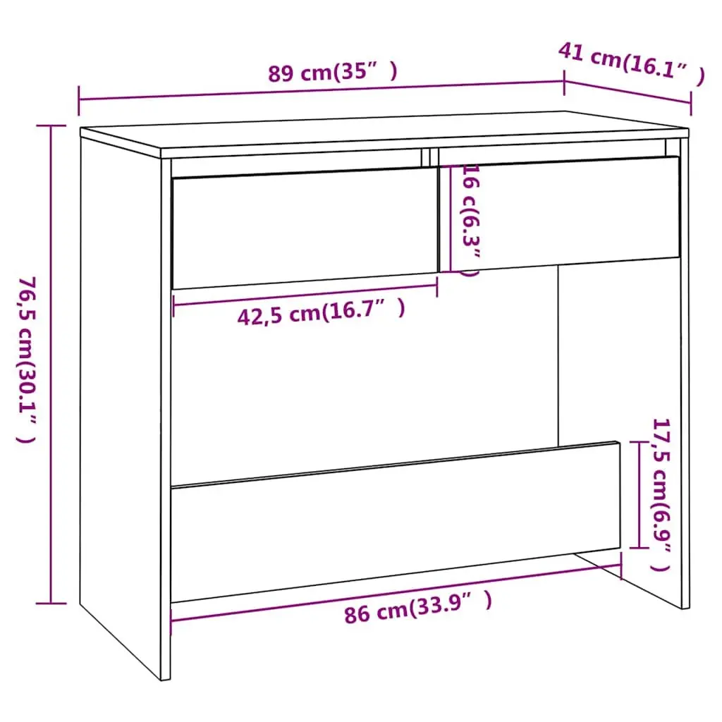 Console Table with Storage