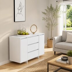 Discover a Functional White Sideboard for Your Home