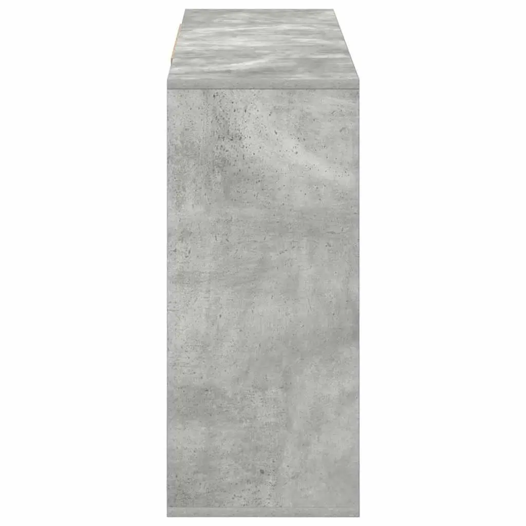 Sideboard Grey Modern Storage Cabinet 120cm