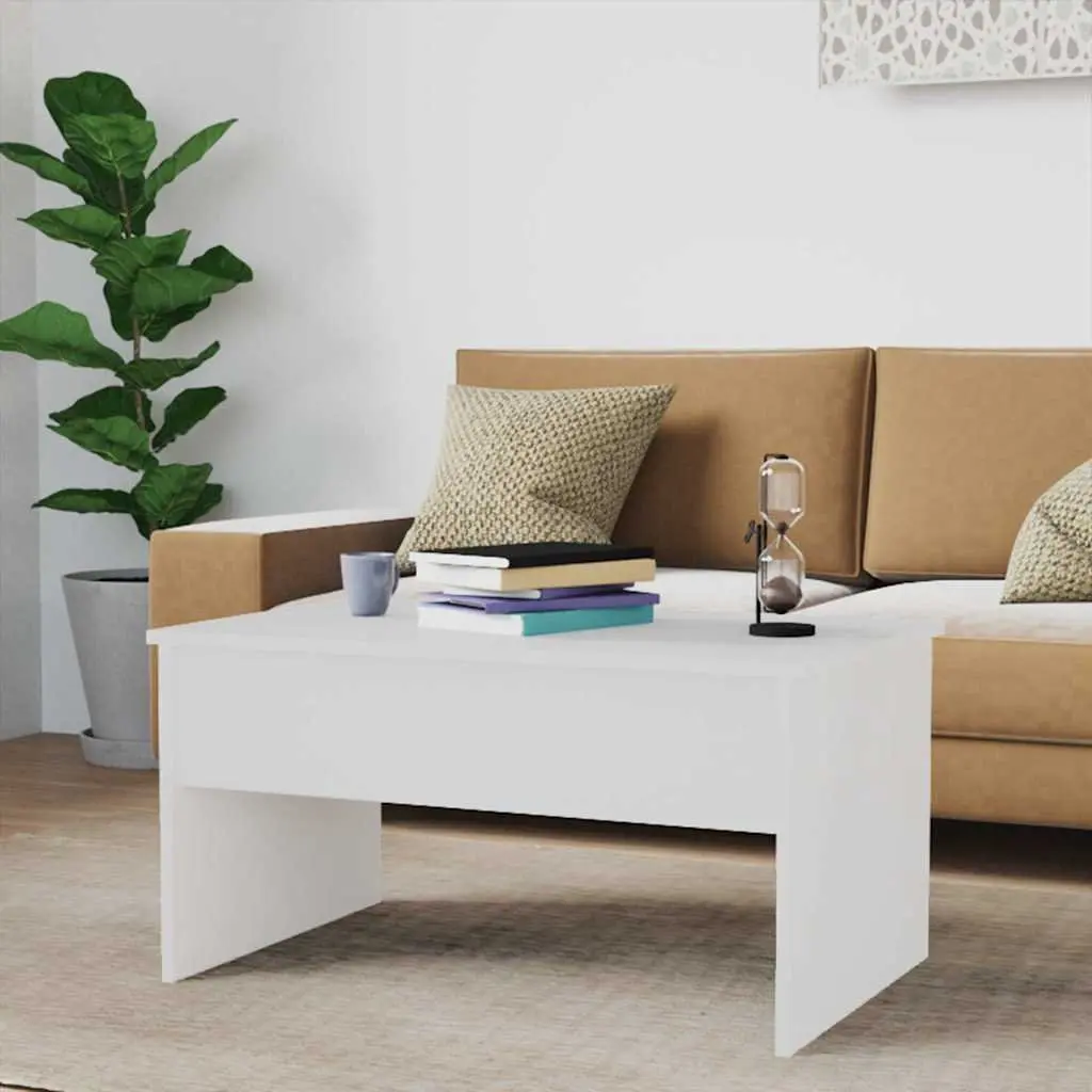 White Lift-Top Coffee Table
