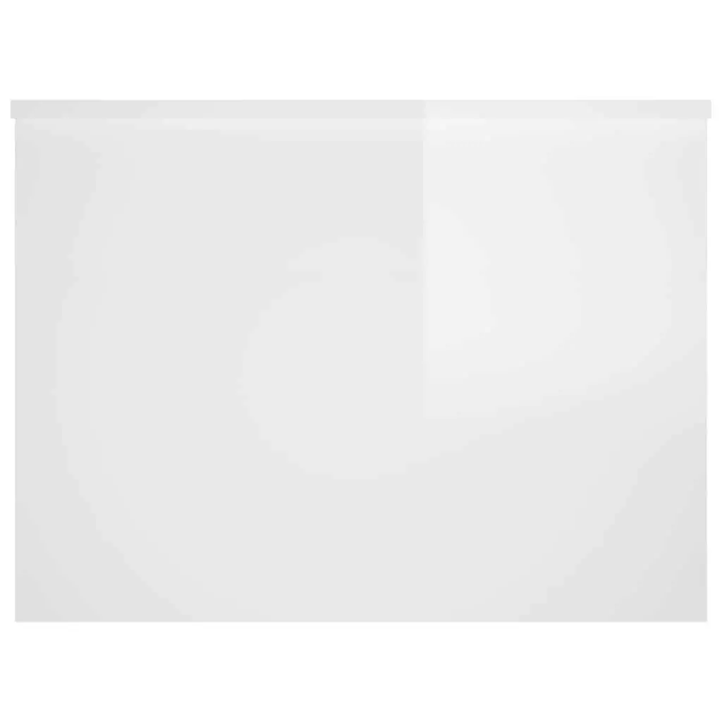 Coffee Table White High Gloss Lift Top Storage Hidden Compartment Engineered