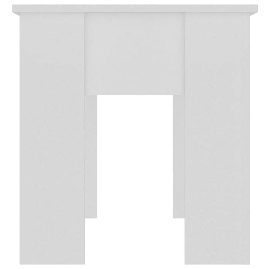 Lift Top Coffee Table White Modern Storage 101 x 49 x 52 cm