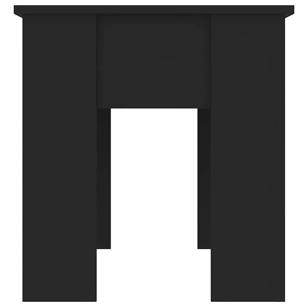 Lift Top Coffee Table Black Modern Engineered Wood 101 x 49 x 52 cm
