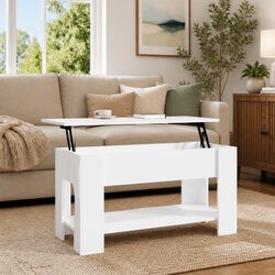 Your New High Gloss Coffee Table with Lift-Top Convenience