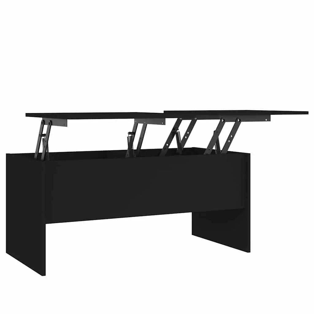 Black Coffee Table with Lift Top
