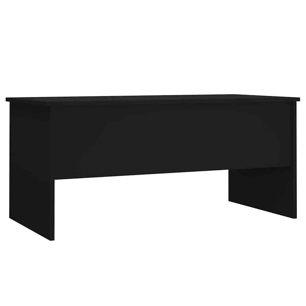 Black Coffee Table with Lift Top