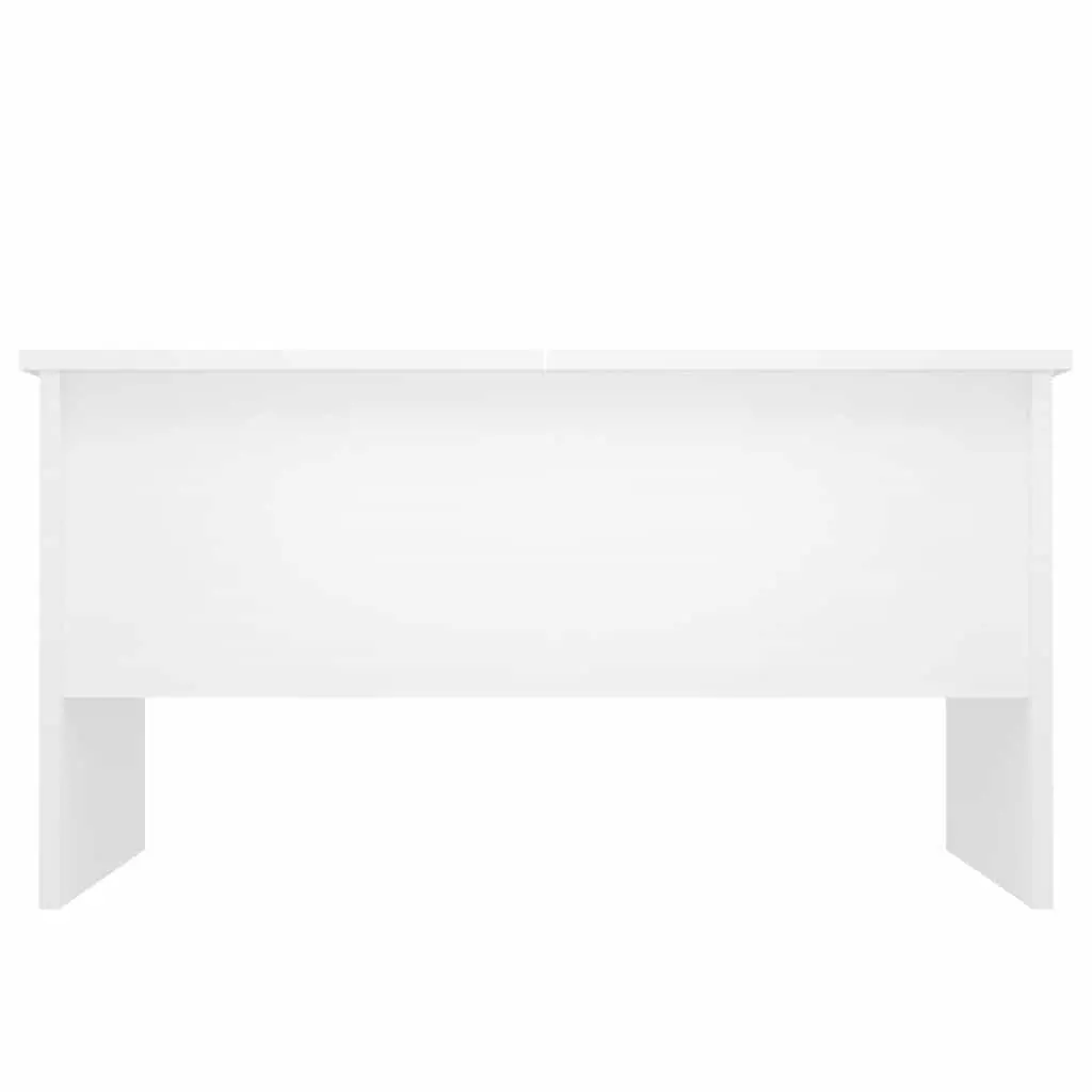 Coffee Table Lift Top Storage White Modern 80 x 50 x 42.5 cm