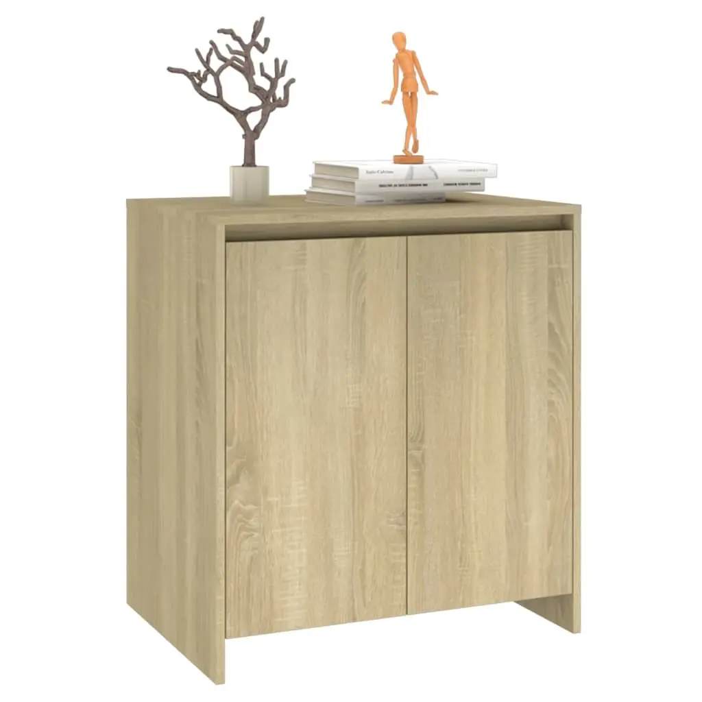 Beige Sideboard Cabinet with Storage Space