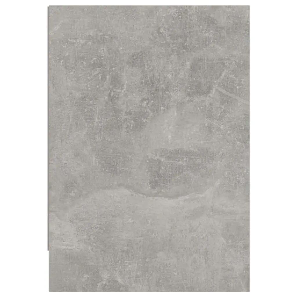 TV Cabinet Concrete Grey 4 Door Lowboard Engineered Wood 1465 x 350 x 500 mm
