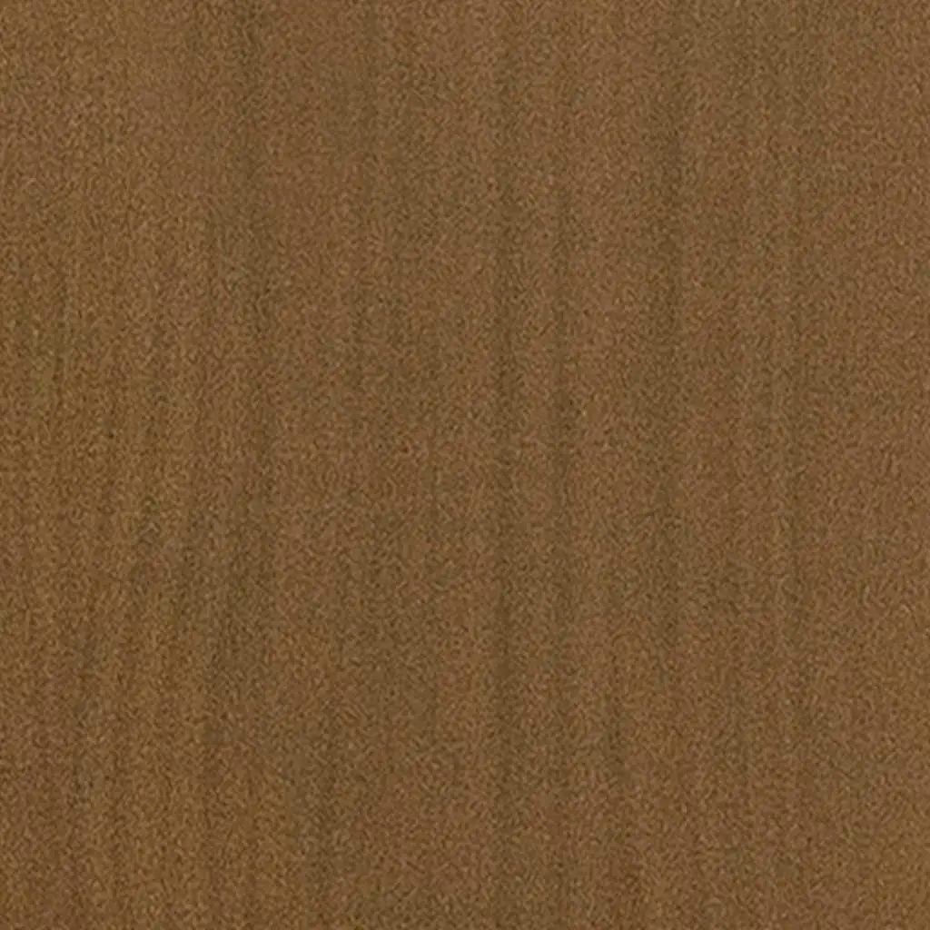 Bedside Cabinets 2 pcs Honey Brown Solid Pinewood Nightstand Storage