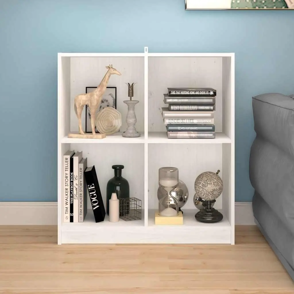 Sideboard White Modern Storage Cabinet 70 x 33 x 76 cm