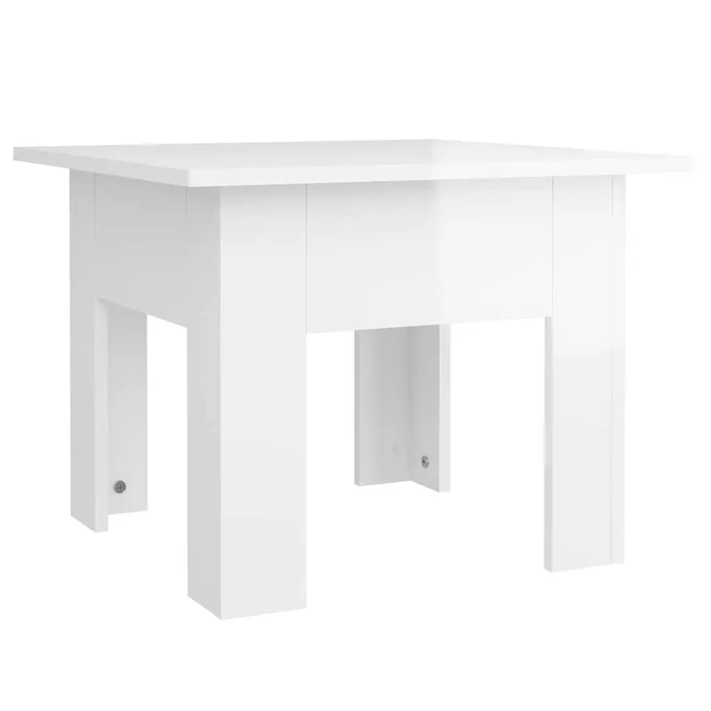 Coffee Table in High Gloss White