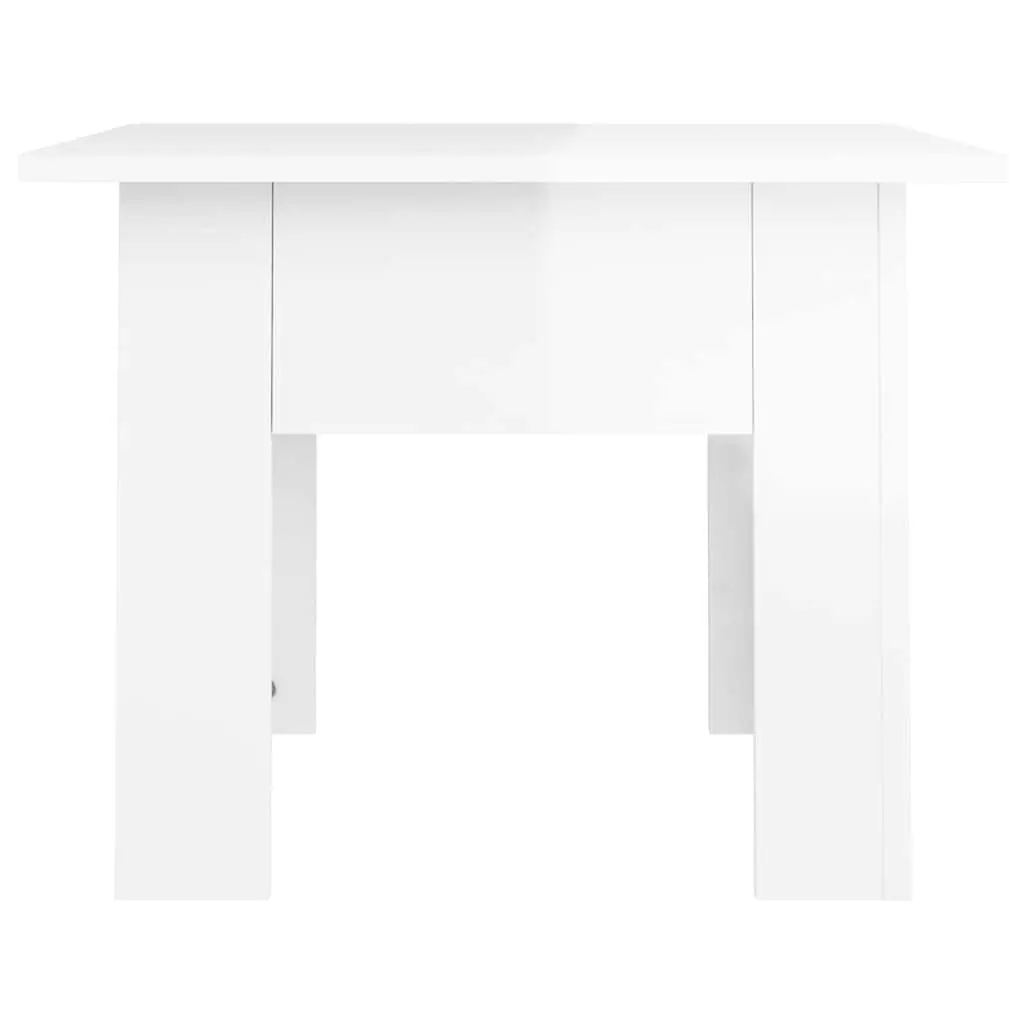 Coffee Table in High Gloss White
