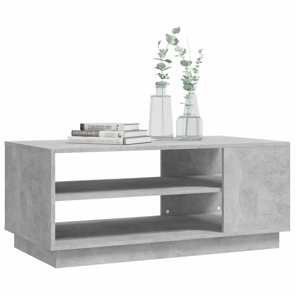 Grey Coffee Table with Storage Solutions