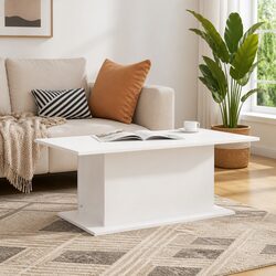 Your Perfect Coffee Table - White Engineered Wood Design