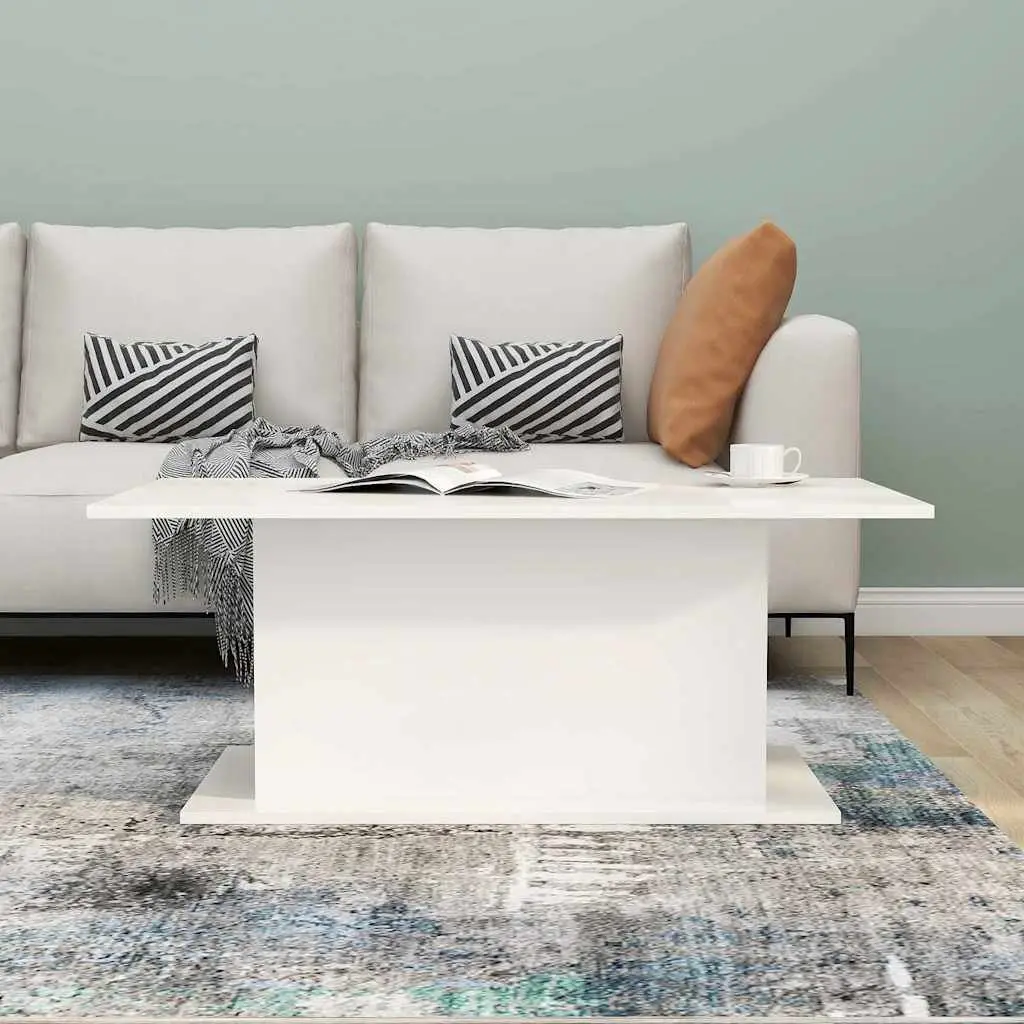 High Gloss White Coffee Table