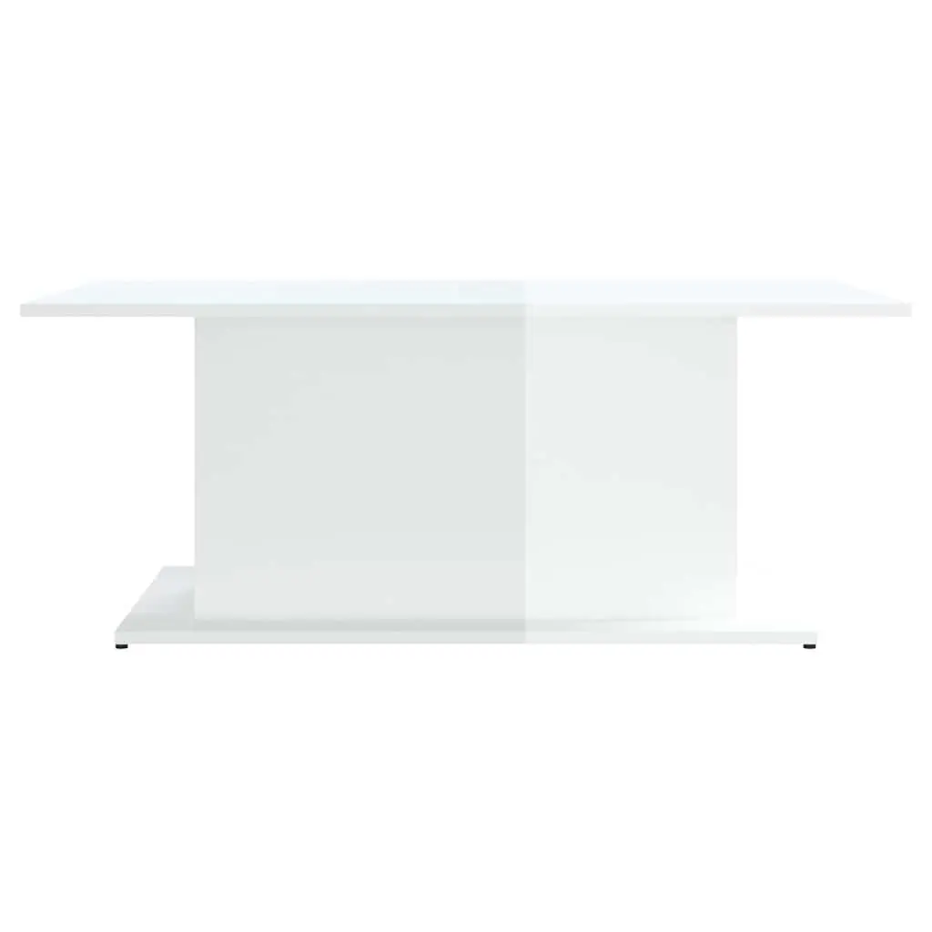 High Gloss White Coffee Table